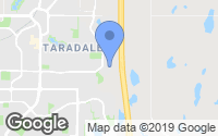 Map of Copperfield, AB